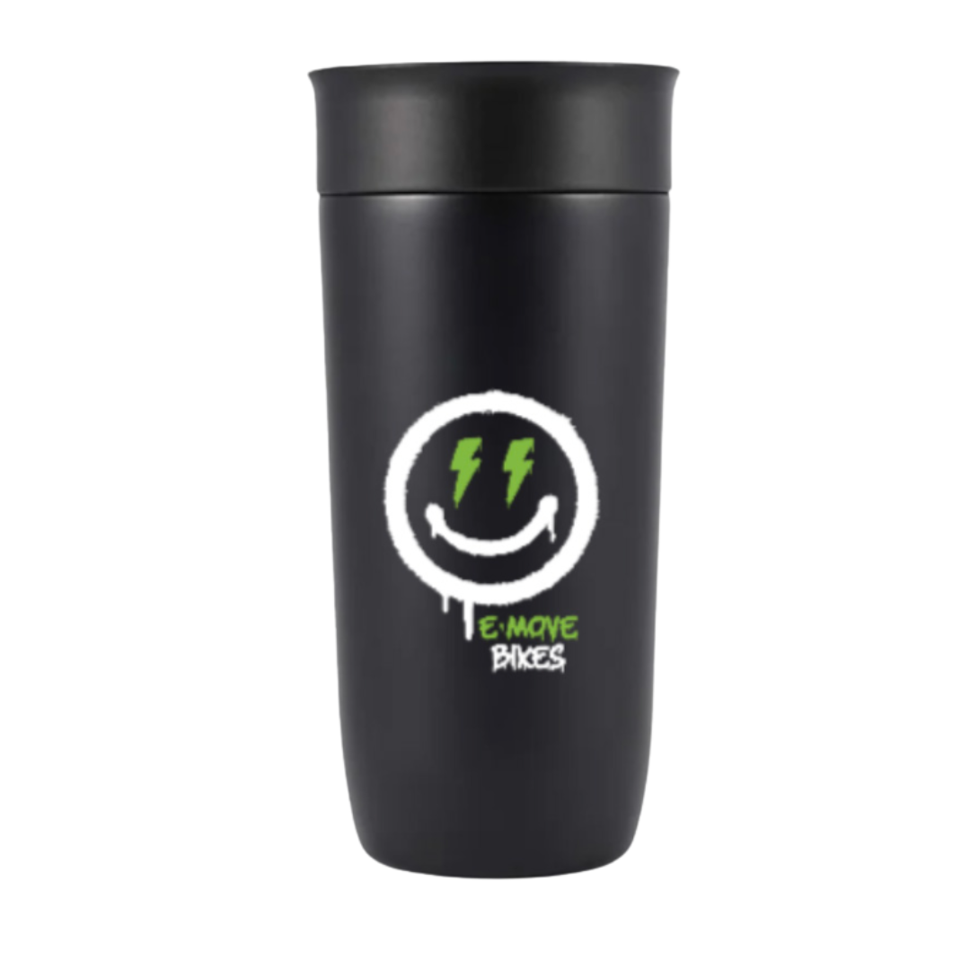 E-Move Bikes Stainless Steel 360ml Coffee Cup