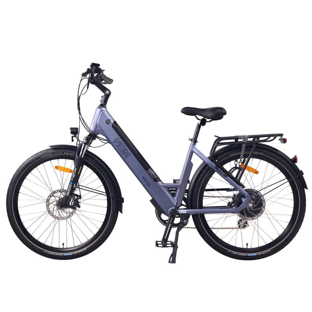 NCM Milano T3S Step Trekking E-Bike, City Electric Bike, 250W, 48V 12Ah 576Wh Battery - 26"