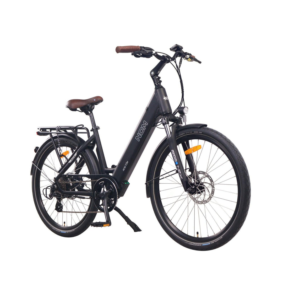 NCM Milano T3S Step Trekking E-Bike, City Electric Bike, 250W, 48V 12Ah 576Wh Battery - 26"