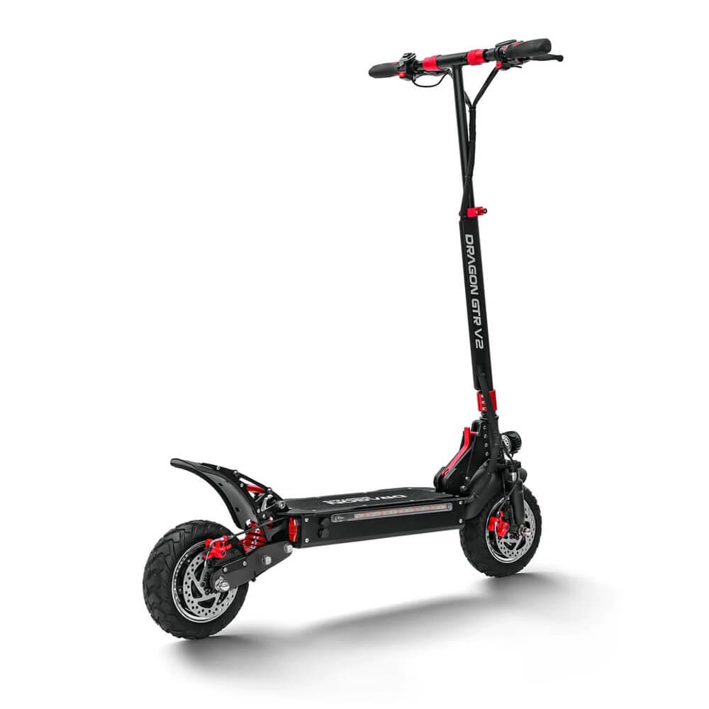 Dragon GTR V2 Electric Scooter - Dual Motor 1800 Watts Max 2400 Watts