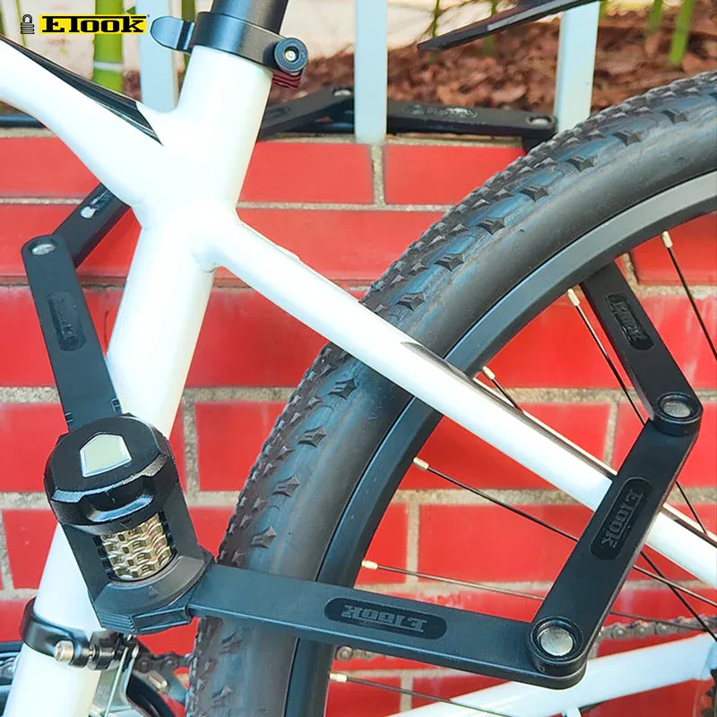 ETOOK Ultra Folding Hardened Steel Code Lock 110cm