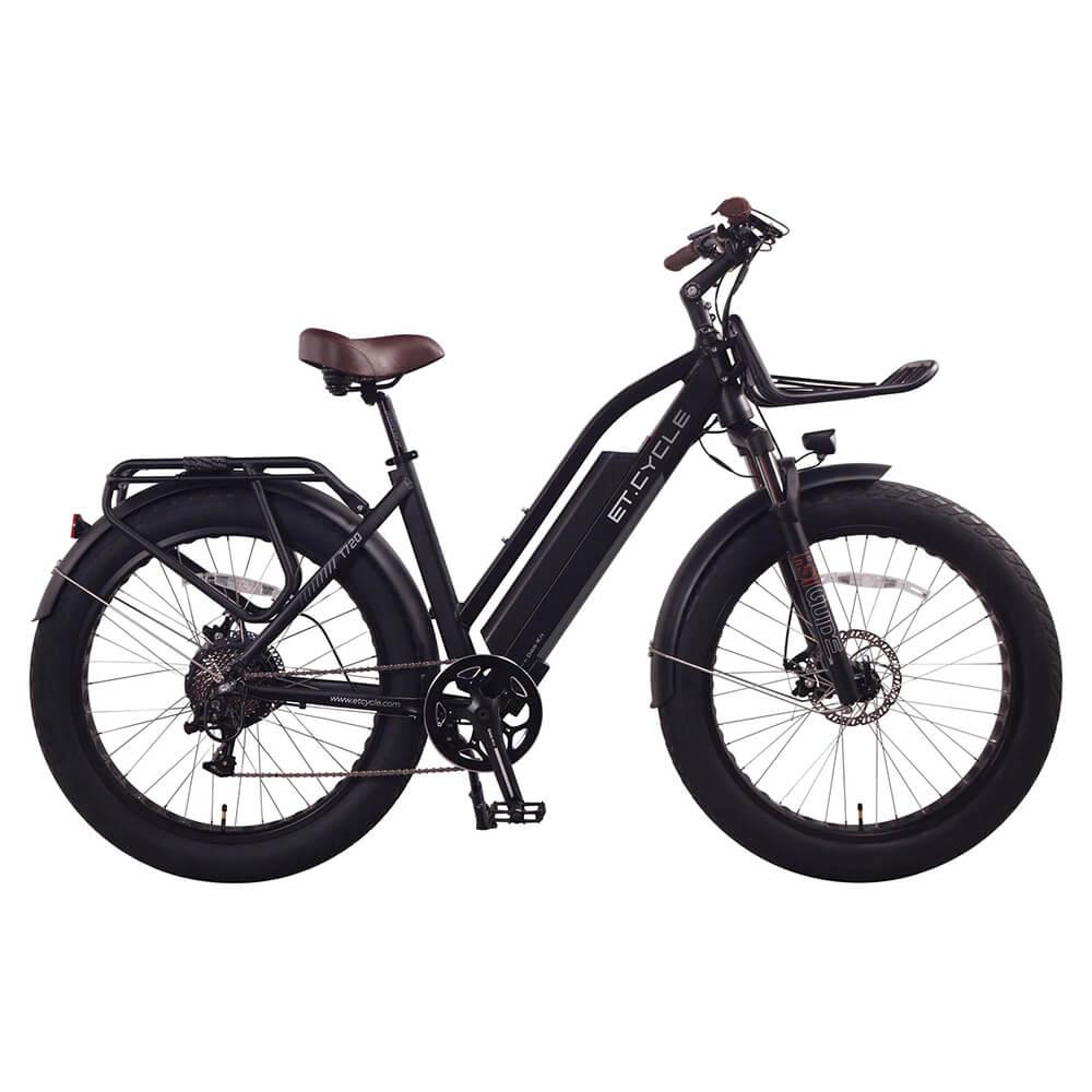 ET-Cycle T720 Step-Thru Fat Trekking E-Bike, 70Nm Torque, 48V 15Ah 720Wh Battery