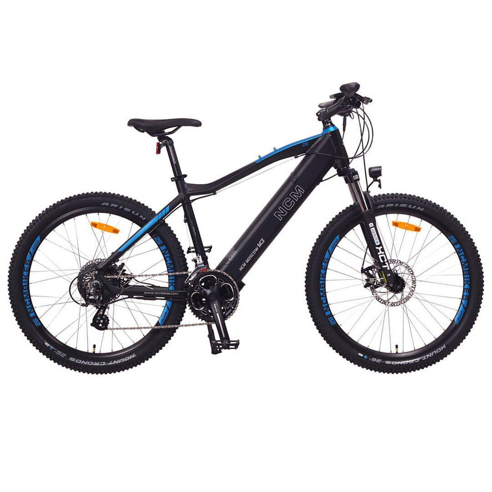 NCM Moscow M3 Electric Mountain Bike, E-Bike, 250W, E-MTB, 48V 12Ah, 576Wh Battery