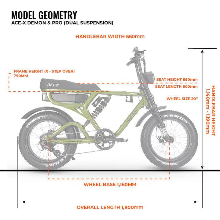 ACE-X DEMON Dual Motor Electric Bike
