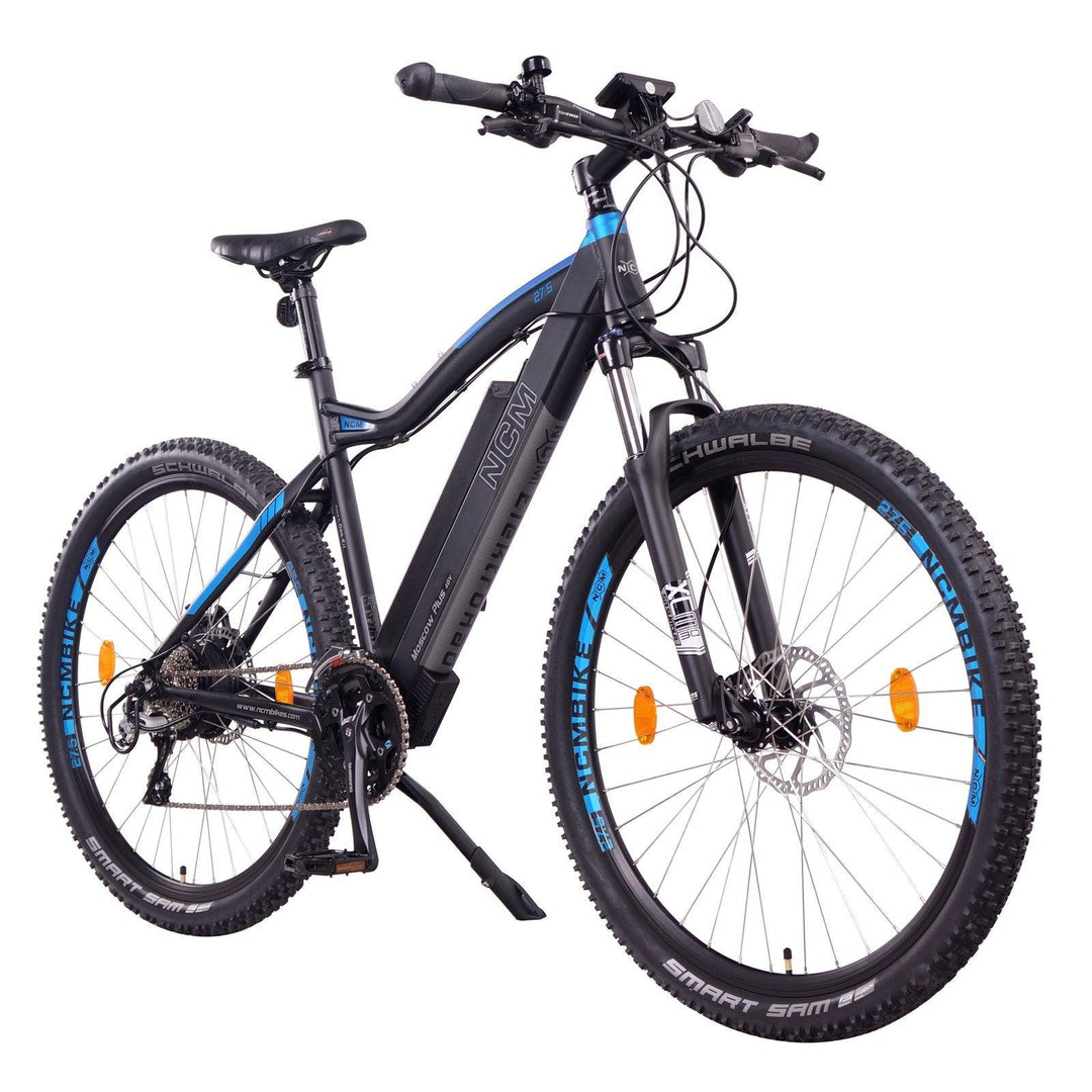 NCM Moscow Plus Electric Mountain Bike, E-Bike, 250W, E-MTB, 48V 16Ah 768Wh Battery Black