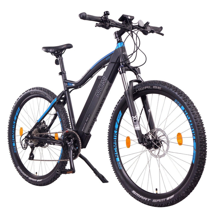 NCM Moscow Plus Electric Mountain Bike, E-Bike, 250W, E-MTB, 48V 16Ah 768Wh Battery Black
