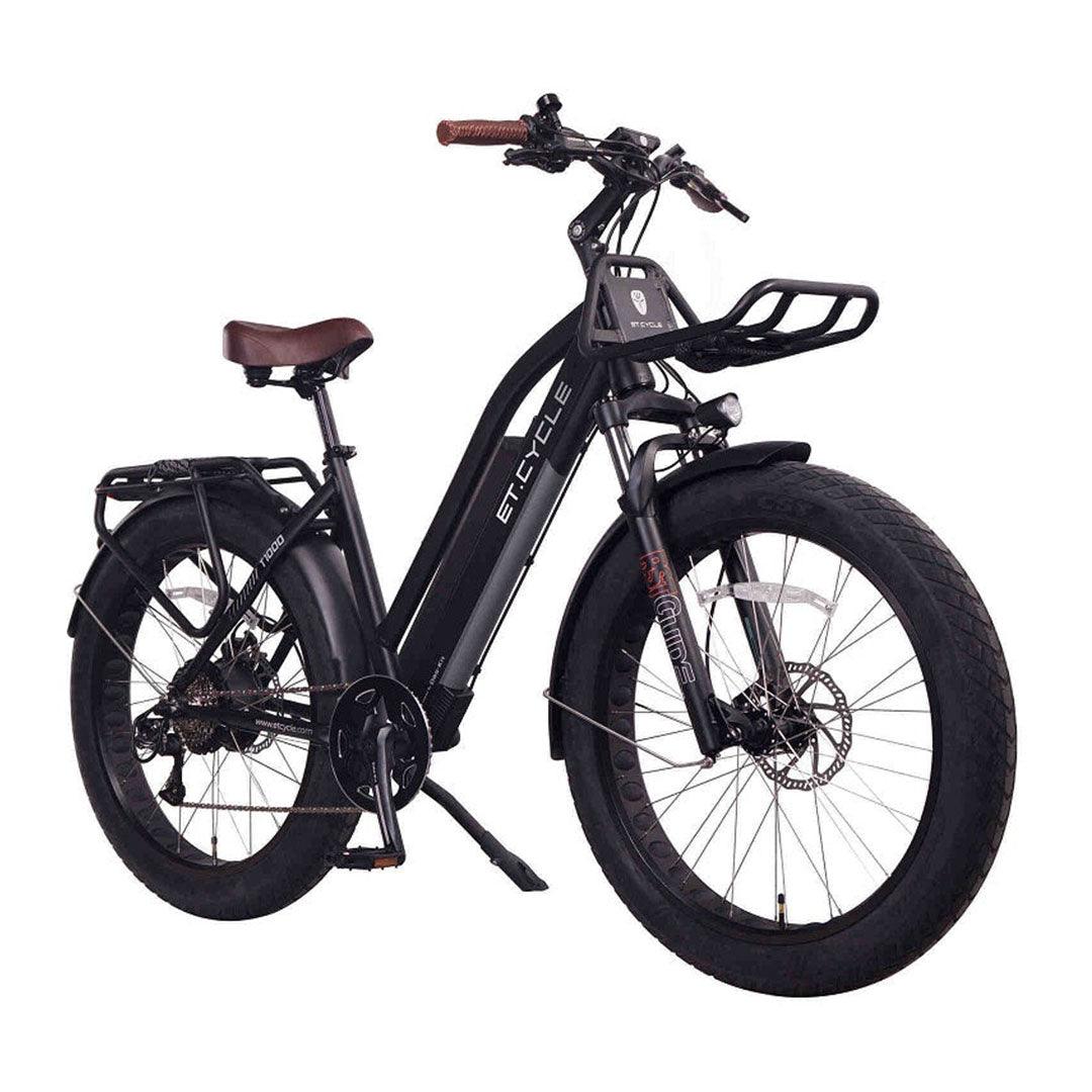 ET-Cycle T1000 Fat Trekking Step-thru E-Bike, Hydraulic Brakes, 48V 21Ah, 1008Wh