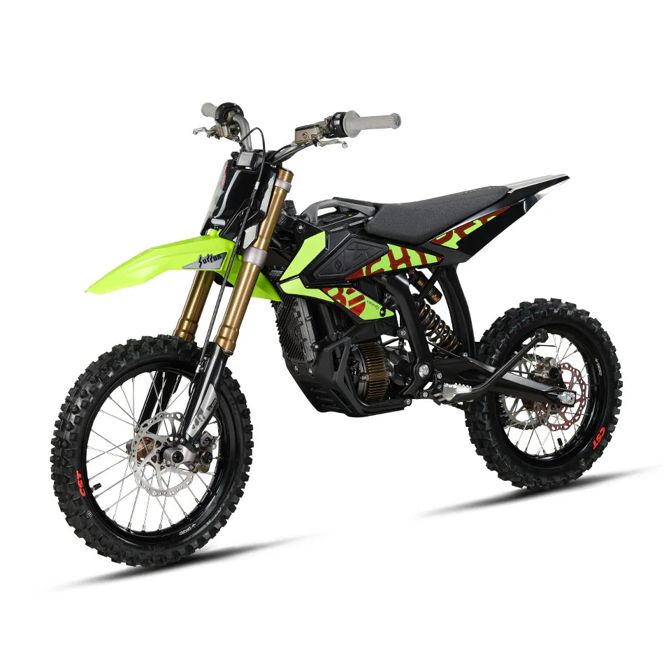 SurRon Hyper Bee Youth Electric Dirt Bike (Green) – E-Move Bikes