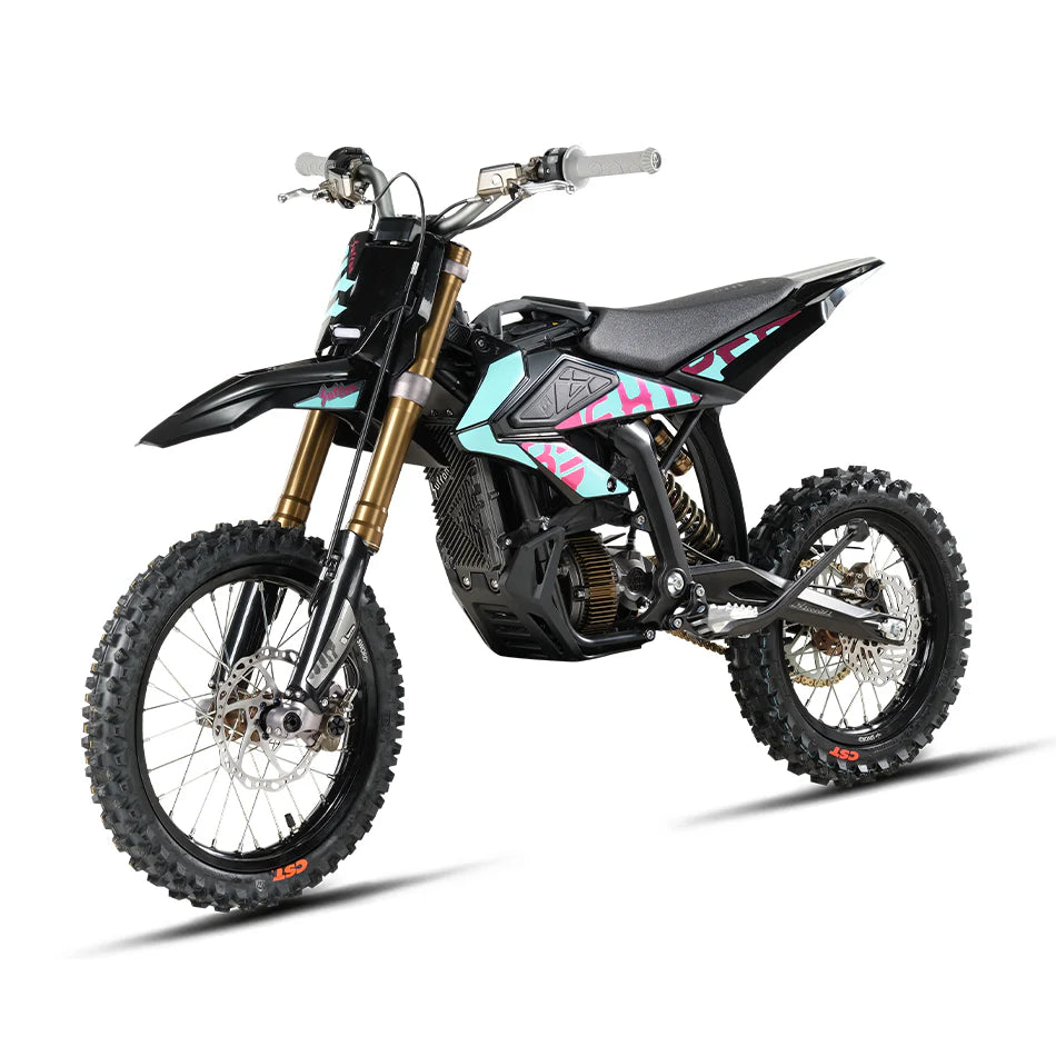 SurRon Hyper Bee Youth Electric Dirt Bike (Turquoise) – E-Move Bikes