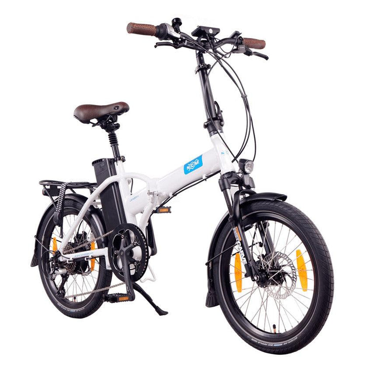 NCM London Folding E-Bike, 250W, 36V 15Ah 540Wh Battery White