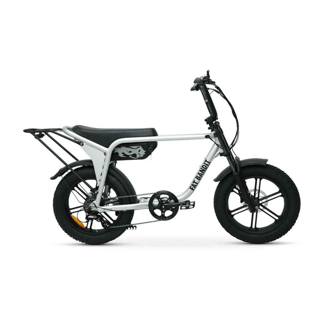 Fat Bandit Electric Bike Silver