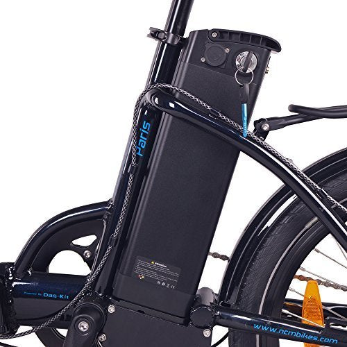 NCM Paris+ Folding E-Bike, 250W, 36V 19Ah 684Wh Battery