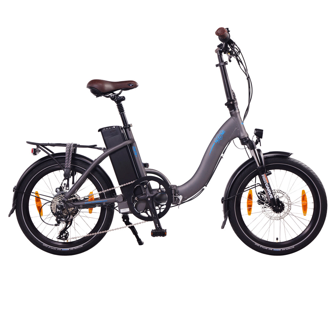 NCM Paris+ Folding E-Bike, 250W, 36V 19Ah 684Wh Battery Blue