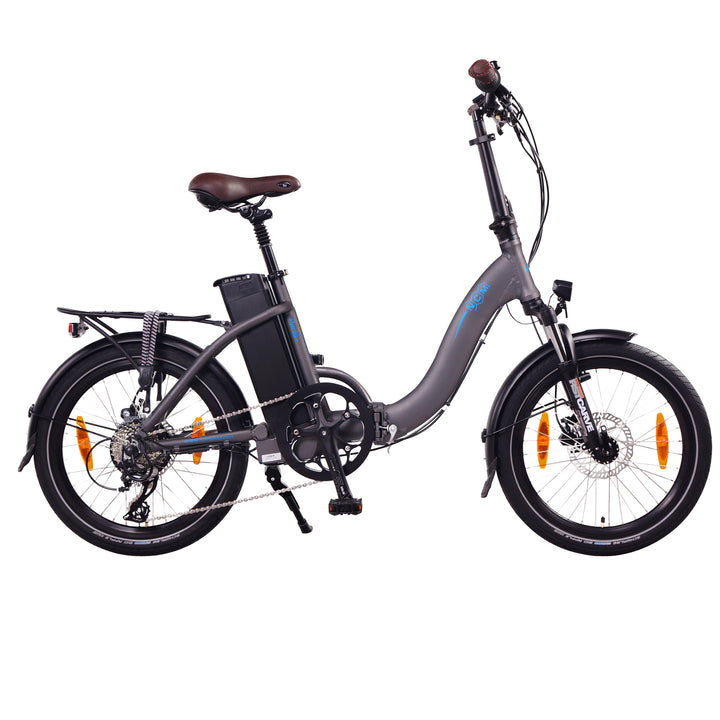 NCM Paris+ Folding E-Bike, 250W, 36V 19Ah 684Wh Battery Blue