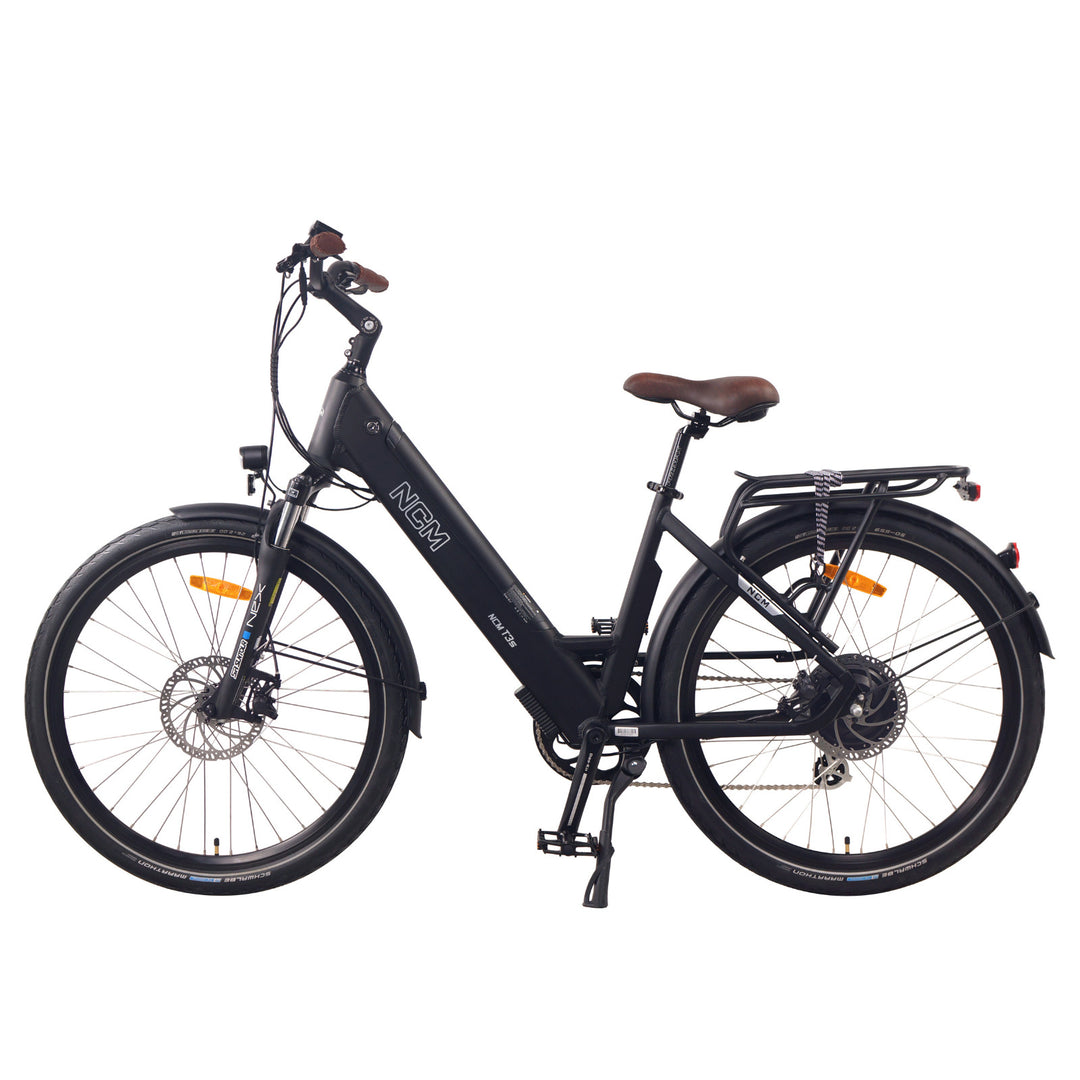 NCM Milano T3S Step Trekking E-Bike, City Electric Bike, 250W, 48V 12Ah 576Wh Battery - 26"