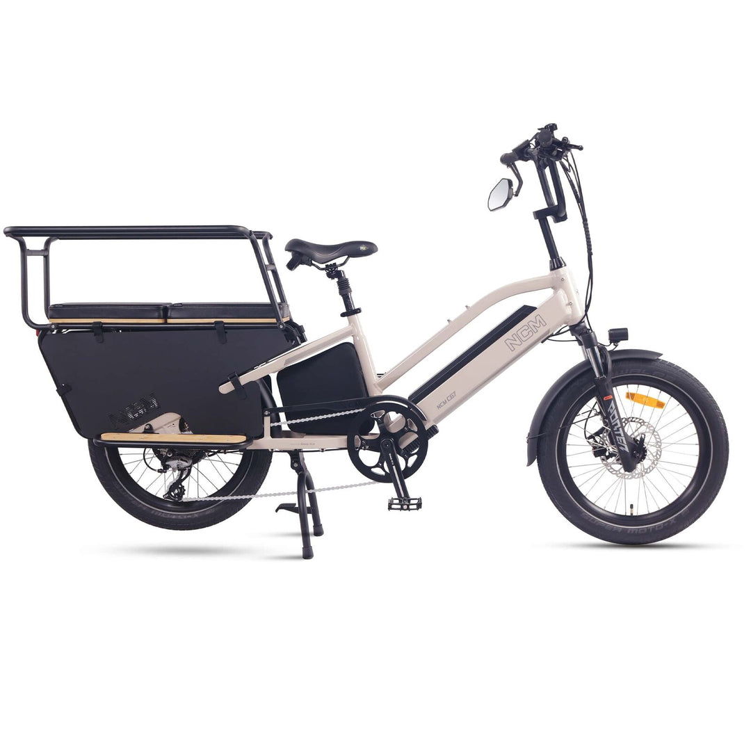 NCM CG7 Step Thru Cargo E-Bike, 250W, 48V 19Ah 912Wh Battery