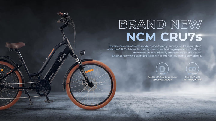 NCM Cru7s Step Thru Cruiser Electric Bike