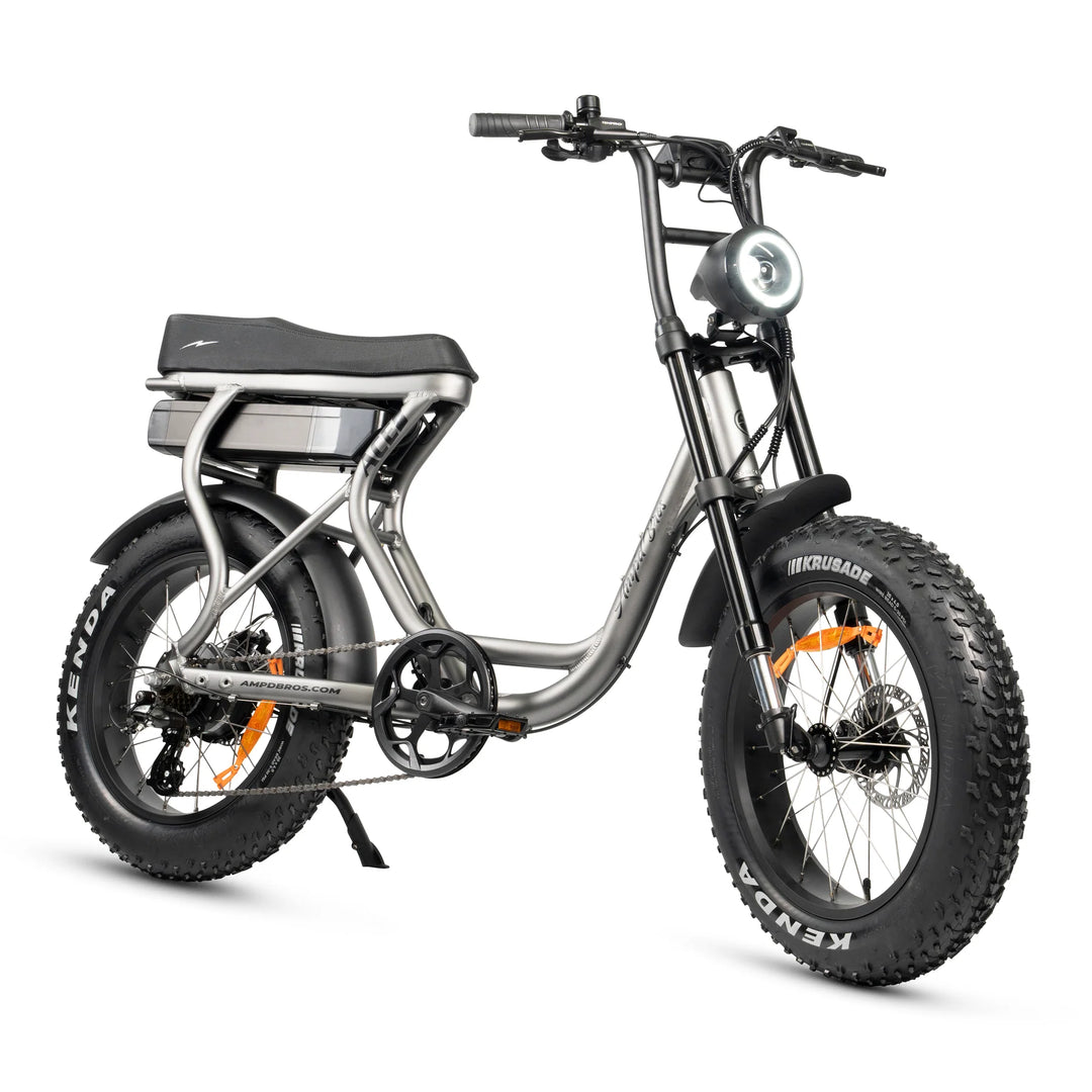 Ace-S Plus+ Fat Tyre Electric Bike Titanium