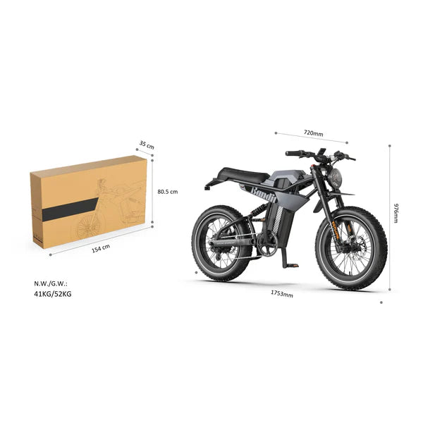 Bolzzen Bandit Electric Bike - E-Move Bikes