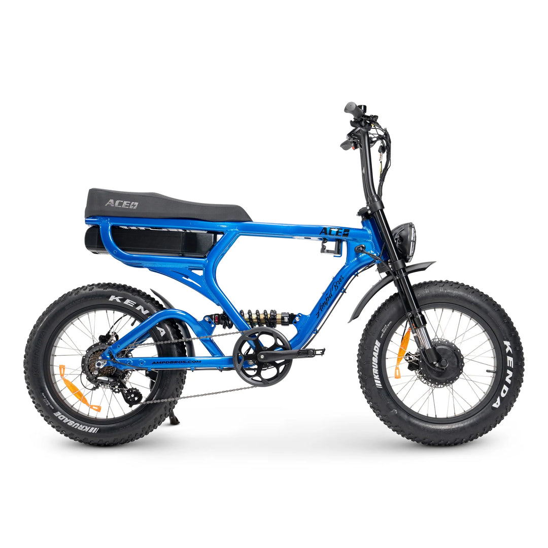 ACE-X DEMON Dual Motor Electric Bike Blue Lightning