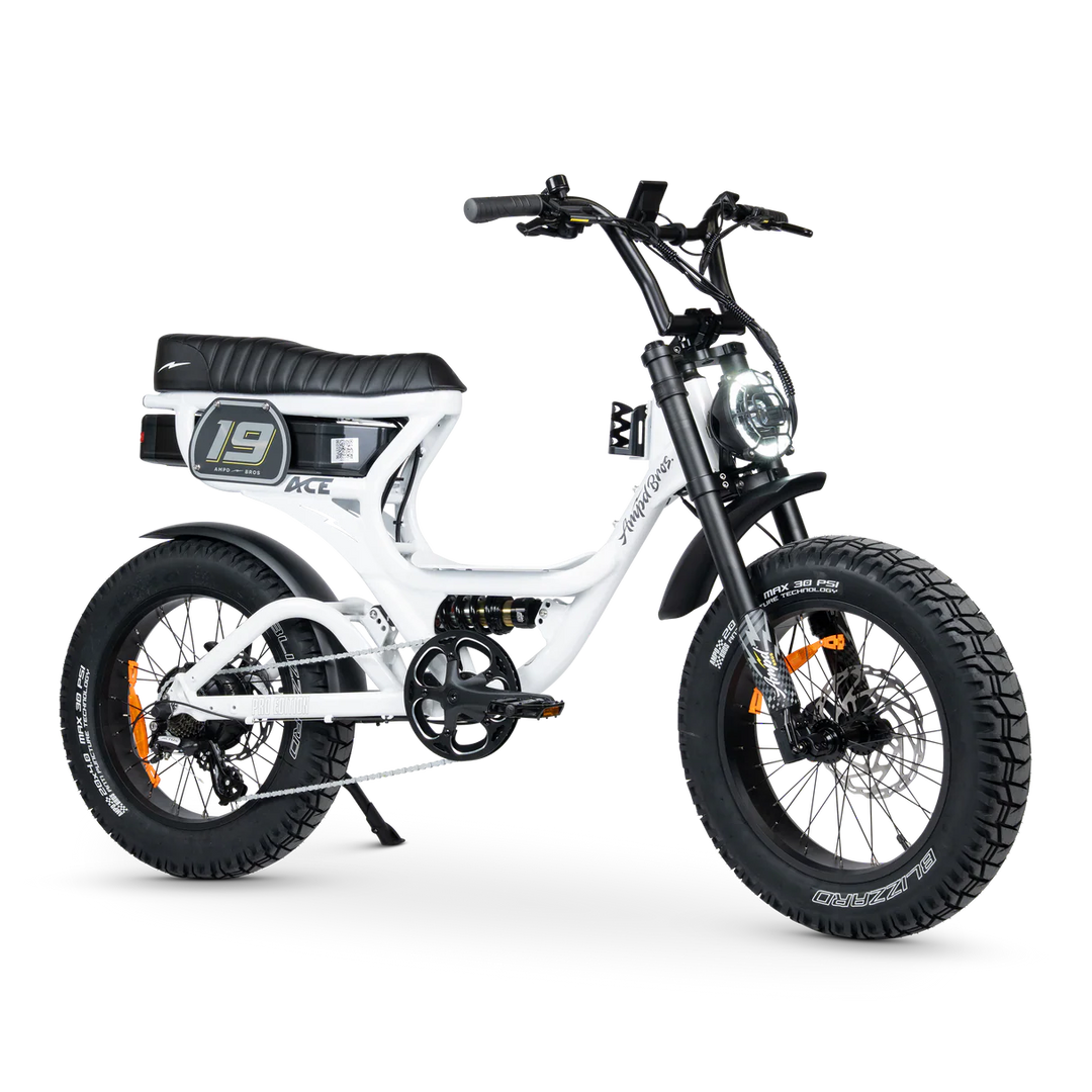 ACE-S Pro Series 5 Electric Bike Ice White
