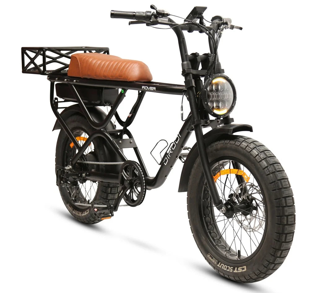 Dirodi Rover Retro Fat Tyre Electric Bike GEN 5 - E-Move Bikes