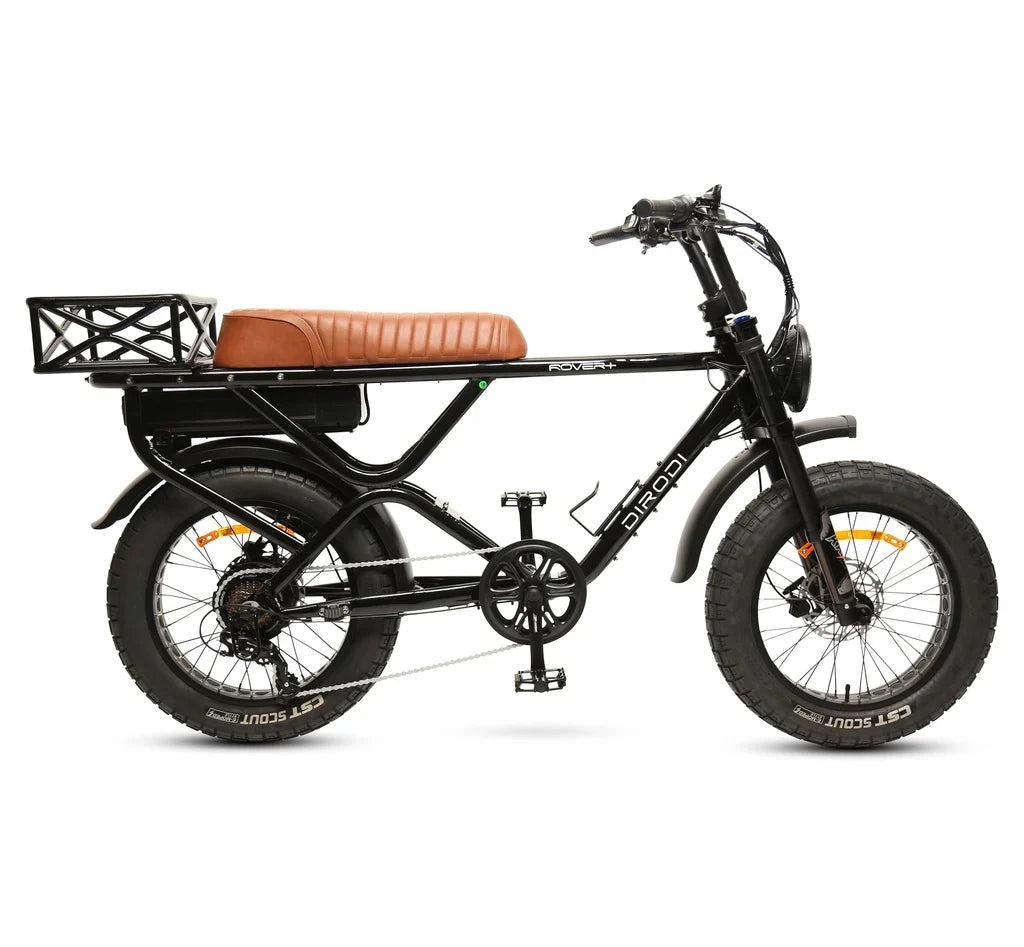 Dirodi Rover Plus Retro Fat Tyre Electric Bike GEN 5 - E-Move Bikes