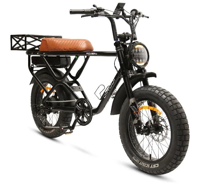 Dirodi Rover Plus Retro Fat Tyre Gen 5 Electric Bike | E-Move Bikes