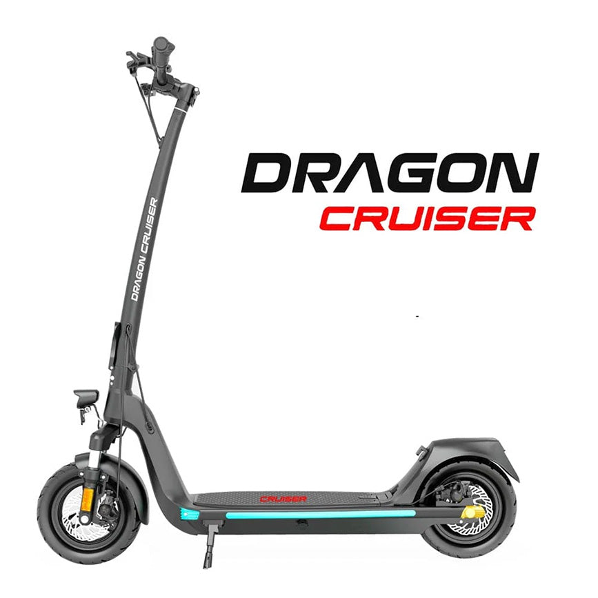 Dragon Cruiser Electric Scooter - 500 Watts Motor, 1000 Watts Max Power