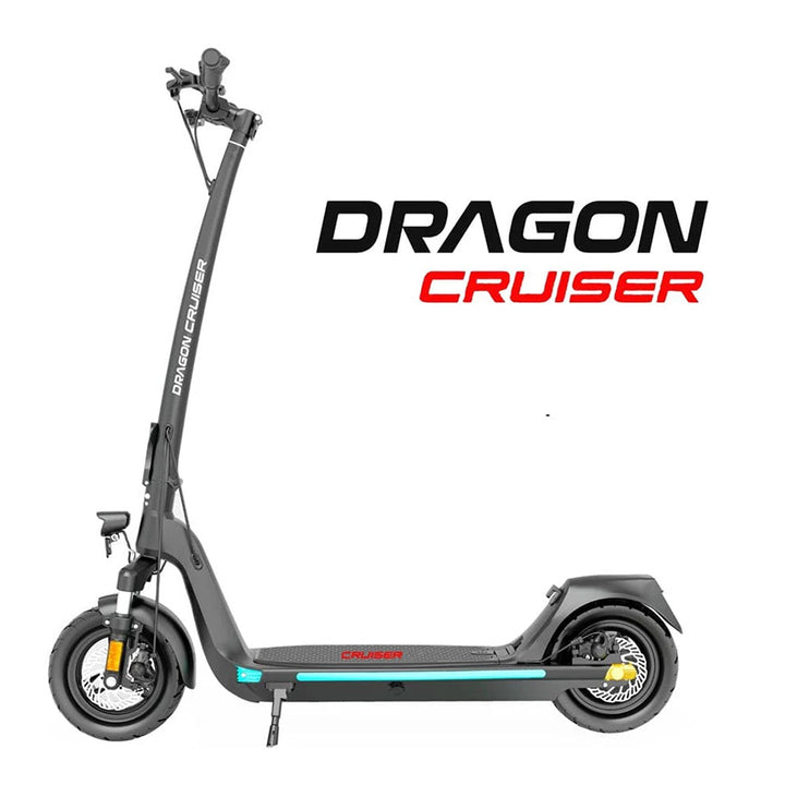 Dragon Cruiser Electric Scooter - 500 Watts Motor, 1000 Watts Max Power