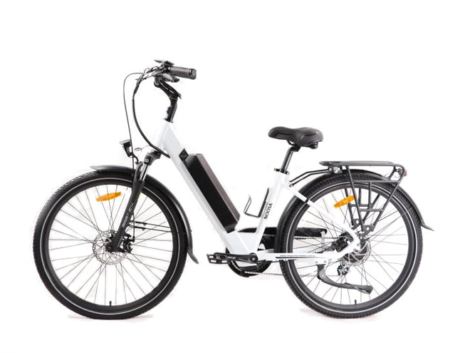Independent eBikes Noosa - Step-through Commuter eBike White