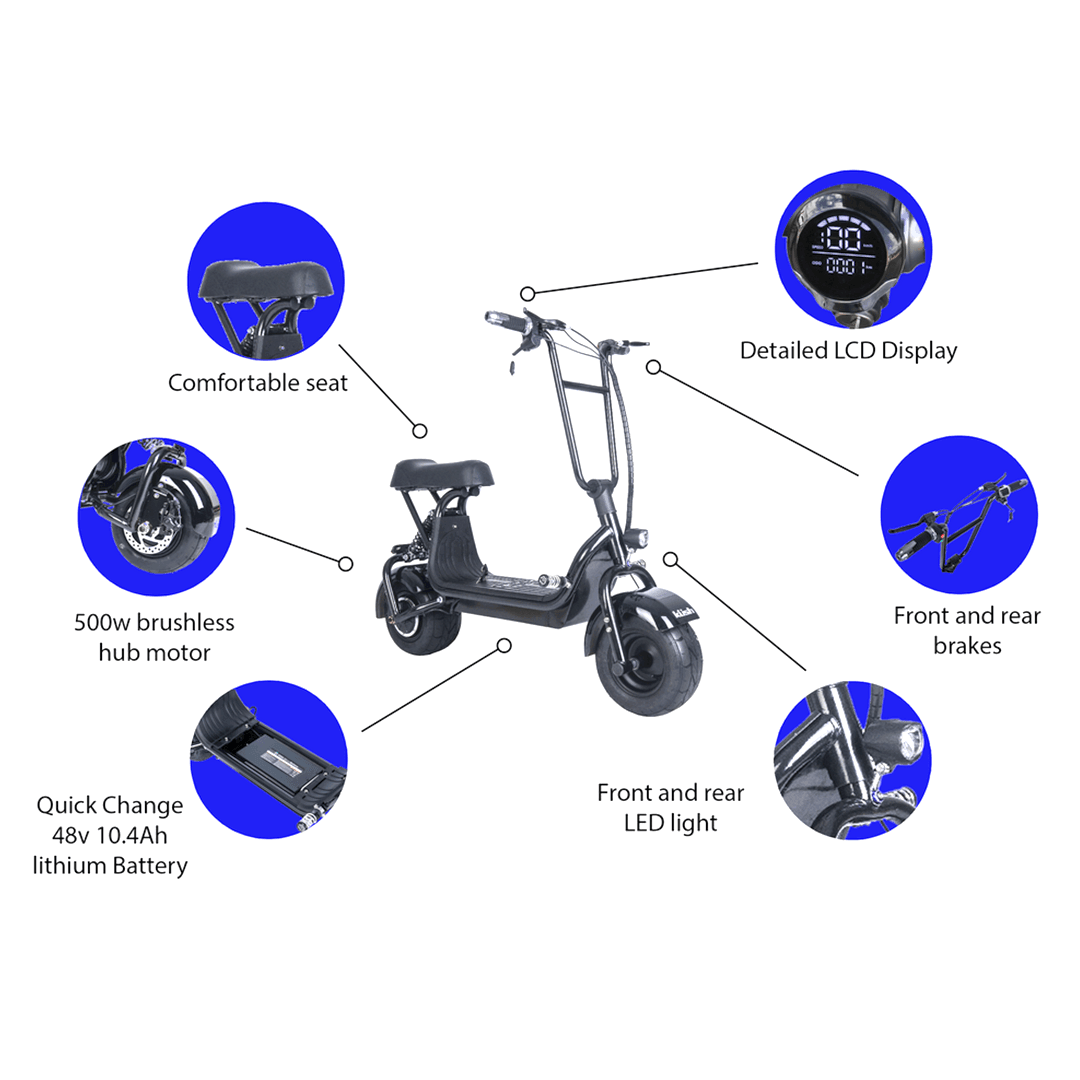 Scooter Eléctrica Emove E-Scooter Jam 800 - Emove